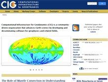 Tablet Screenshot of geodynamics.org