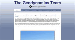 Desktop Screenshot of geodynamics.no
